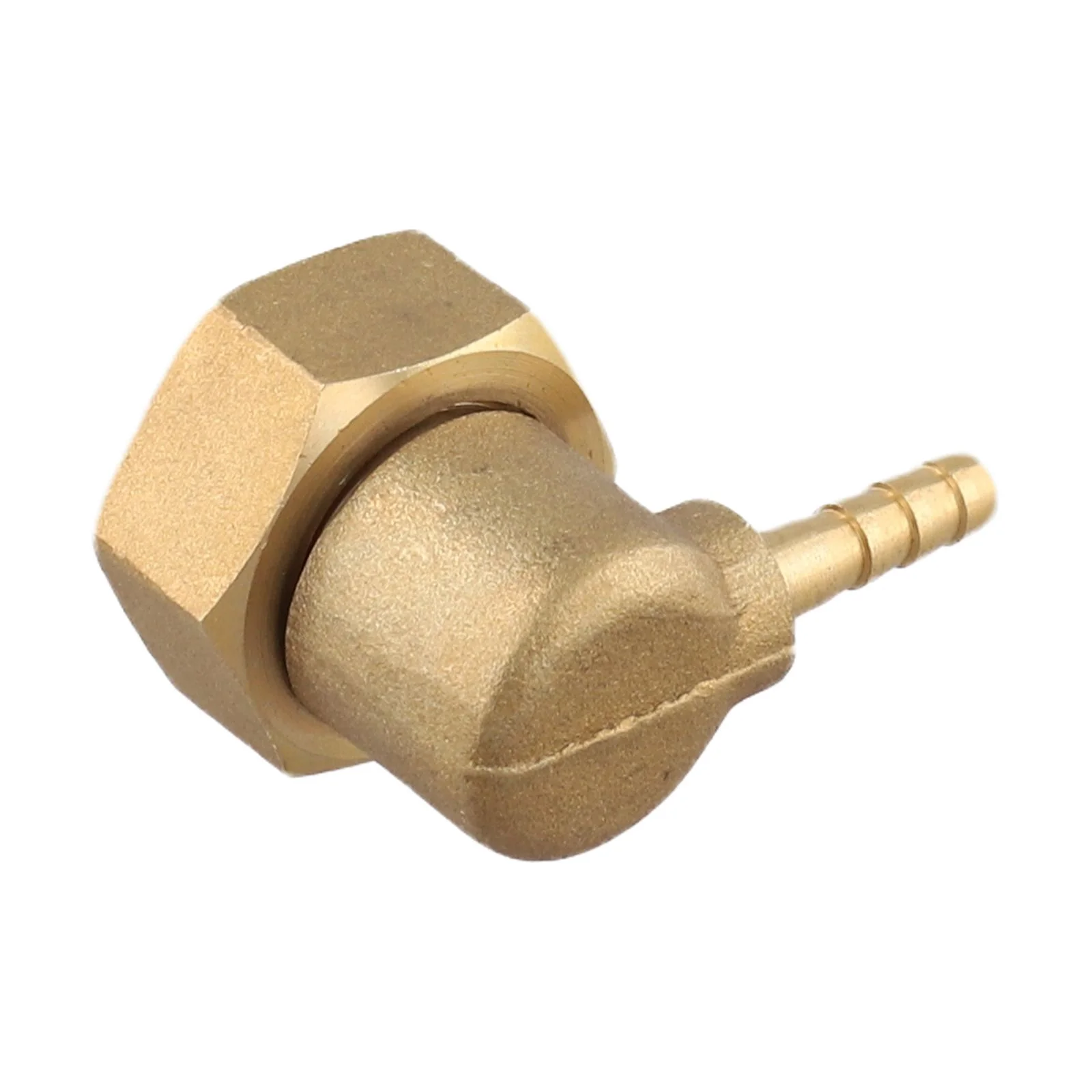 10mm Socket Diameter Hose Barb Connector High Pressure Gas Connection Part Clamp 90 Degree Elbow Secure Connection