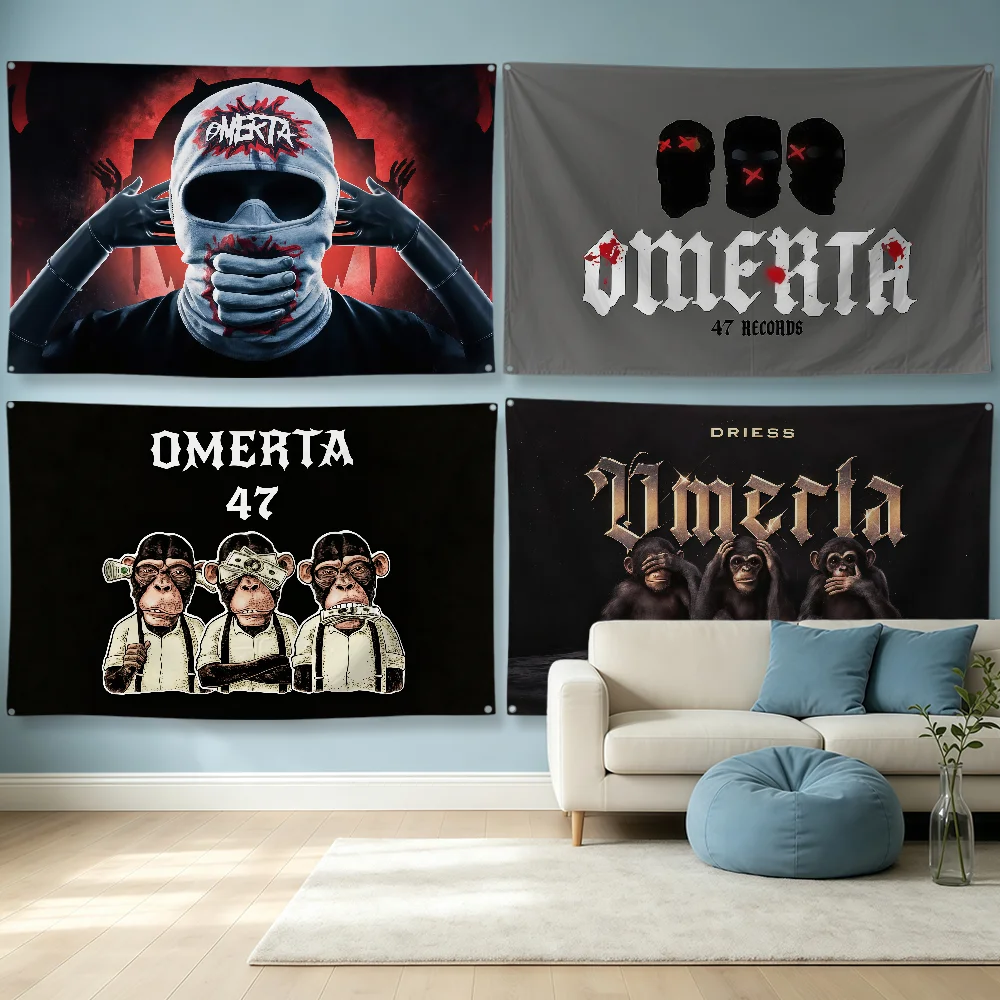 Outdoor Camping Wallpaper - رايات بوليستر بتصميم علم O-Omerta-S للحفلات