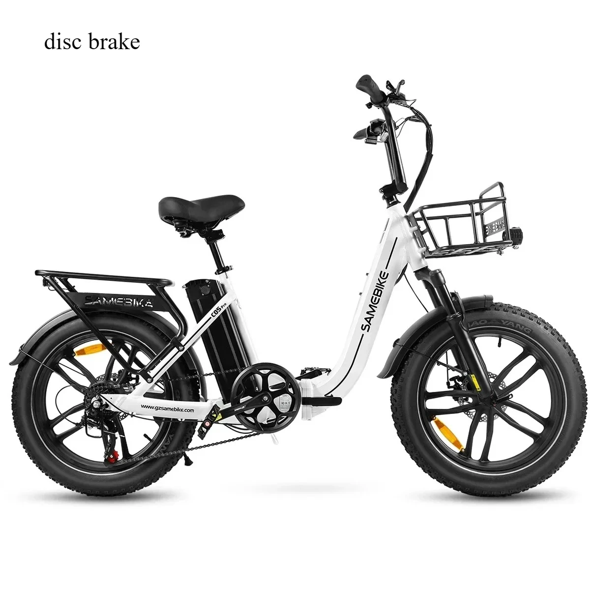 Electric bike Foldable C05 PRO 500W motor 36V13AH battery leisure e-bike city commuting travel 20-inch fat tire electric bicycle