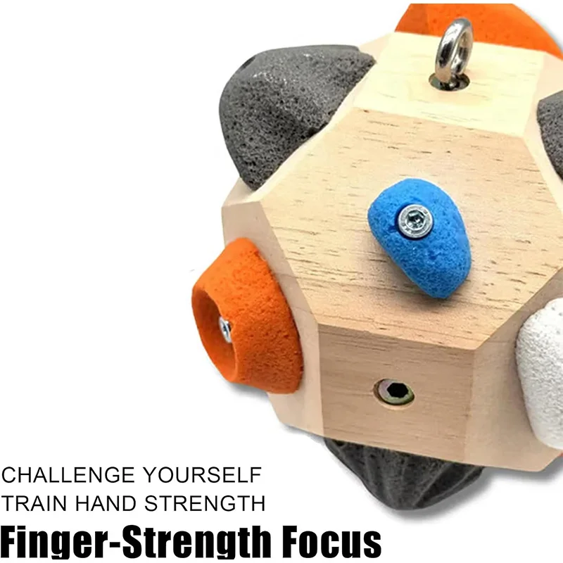 New Finger Climbing Ball Training Finger Muscle Finger Strength Climbing Ball Handmade Giant Blocks Enhance Strength  Accuracy