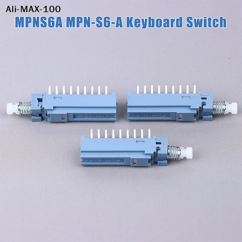 

【Au】1/3 шт. MPNS6A MPN-S6-A Самоблокирующийся 6-позиционный 18-контактный переключатель клавиатуры, 6-позиционный переключатель питания с фиксацией