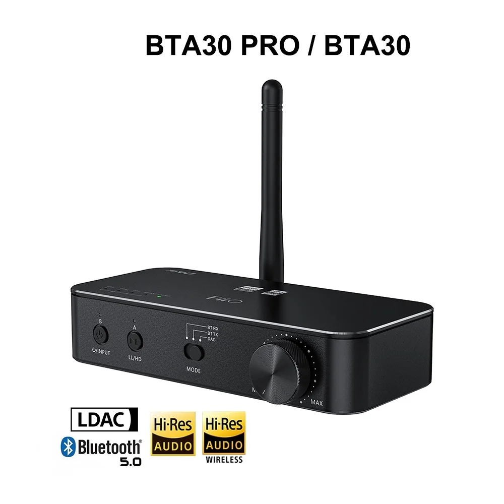 Baru BTA30 PRO HI-RES HiFi nirkabel penerima Bluetooth LDAC jarak jauh 30M pemancar untuk PC/TV/Speaker/Headphone XDUOO