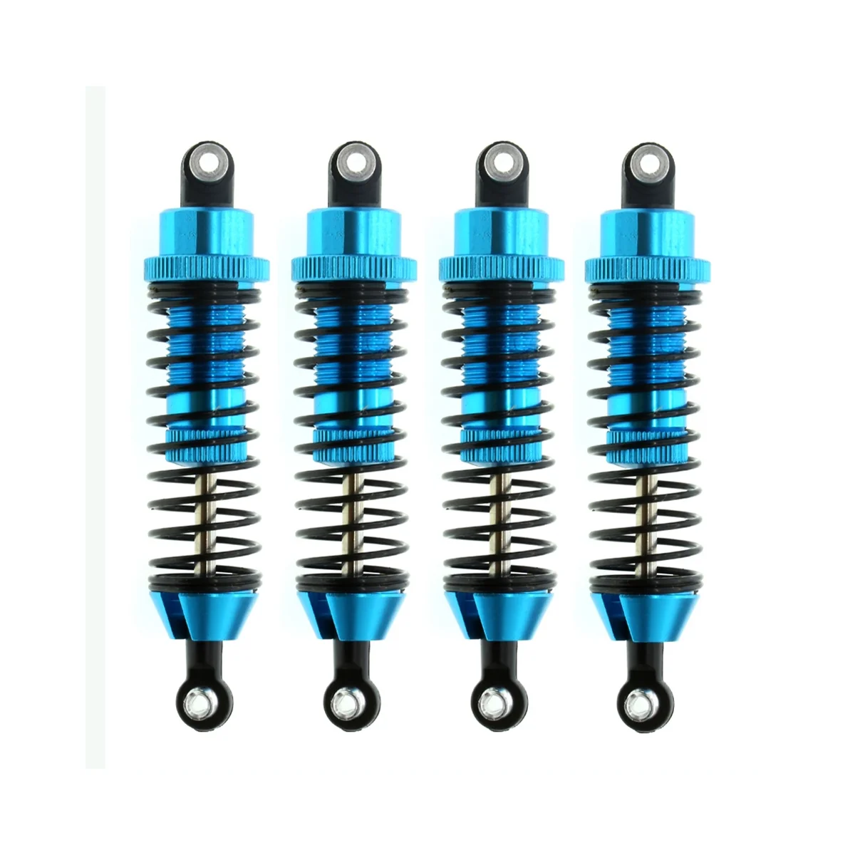 4Pcs 85mm Metal Shock Absorbers Damper for Redcat Gen8 Gen 8 Scout II 1/10 RC Crawler Car Upgrade Parts,Blue