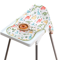Kangobaby #My Soft Life# New Waterproof Baby Long Sleeve Feeding Bib Fashion Full Body Cover