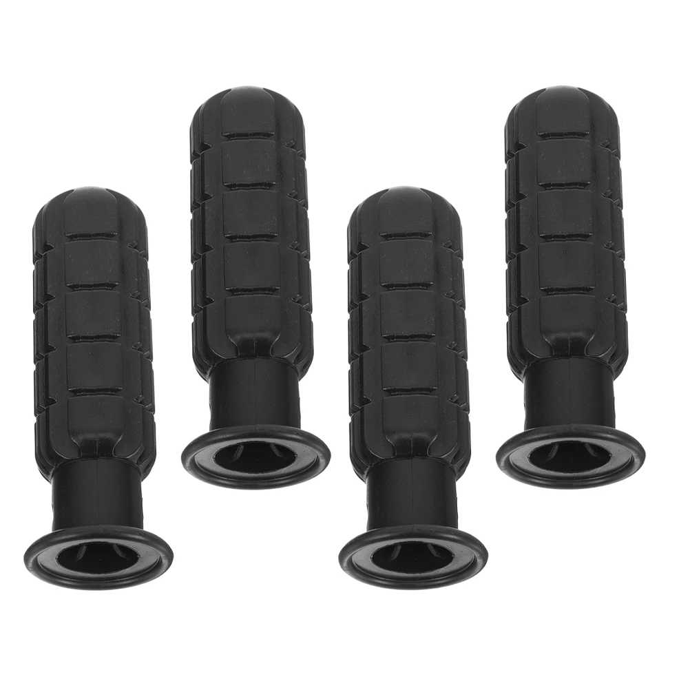 

4Pcs Foosball Table Handle Replacement Plastic Grip 6mm Diameter Durable Parts Desktop Soccer Components Foosball Handle