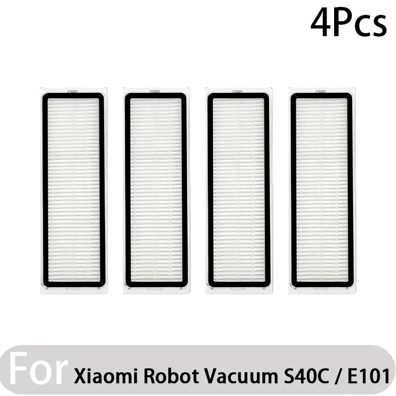 Compatibel voor (Xiaomi Robotstofzuiger S40C / E101 Reserveonderdelen Accessoires Kits Hoofdzijborstel HEPA-filter