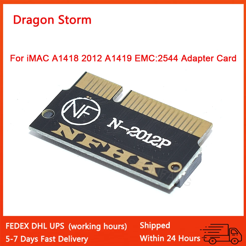 New M.2 NGFF B+M Key SATA SSD M2 For MacBook Pro 2012 A1418 A1419 A1425 A1398 21345 Adapter Card