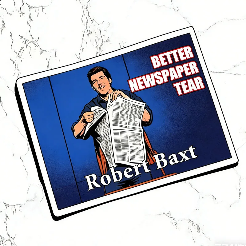 

Магнитная версия трюка «Разрыв газеты» Роберта Бакста: фокусы крупным планом, иллюзии, реквизит для сценической магии, гиммик