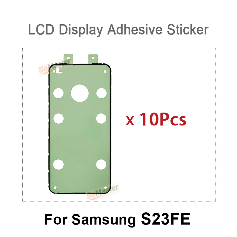 10Pcs LCD Display Adhesive Waterproof Sticker for Samsung Galaxy S23 S24 S25 Plus Ultra FE Front Side Seal Tape Adhesive Glue image 2