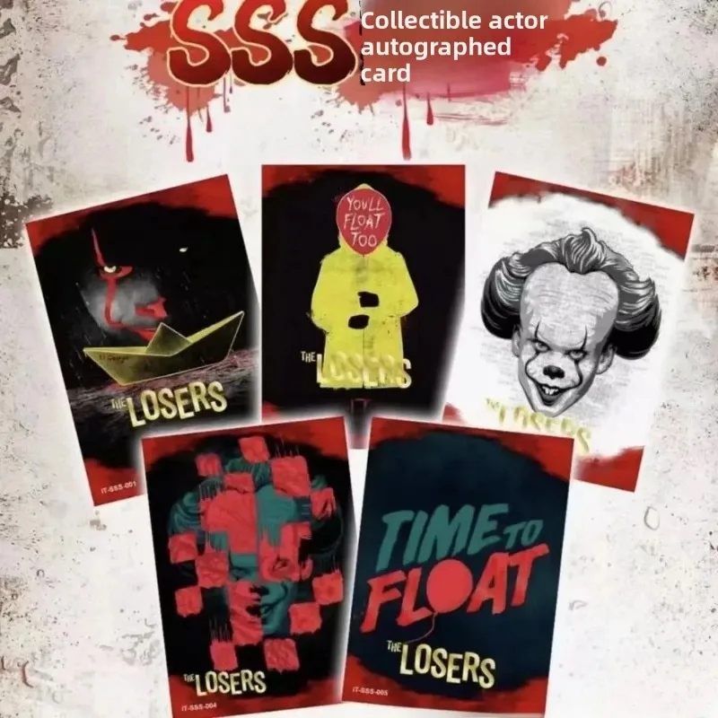 

Genuine IT Movie The Clown Return Series Premium Blind Box Trading Cards Collector's Box Horror Movie Collectible Gifts