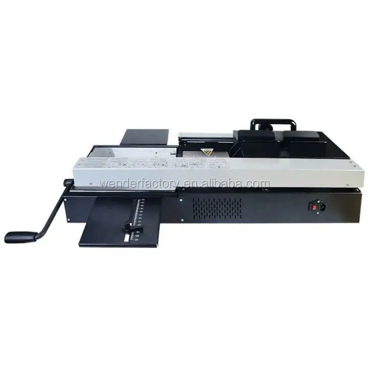 WD-460AC A4 Size Manual Hot Glue Book Binding Machine