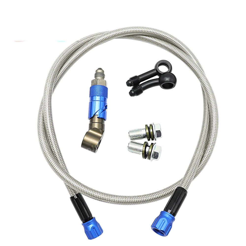 

aluminum alloy AN3 brake line oil quick release connection joint adapter kit brake pipe quick disassembly brake hose kit