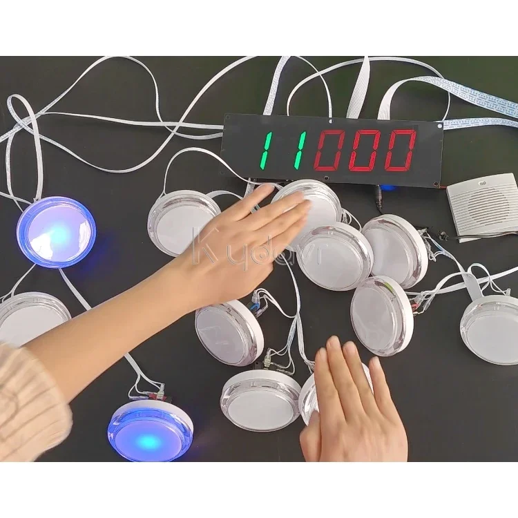 

Electric high end version agile reaction lights squash training sport equipment basketball football reaction training light lamp