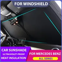 Windshield Car Window Sunshades Visor For Mercedes Benz E CLASS W213 For B CLASS W247 For CLA GLB For A CLASS W177 C CLASS W205