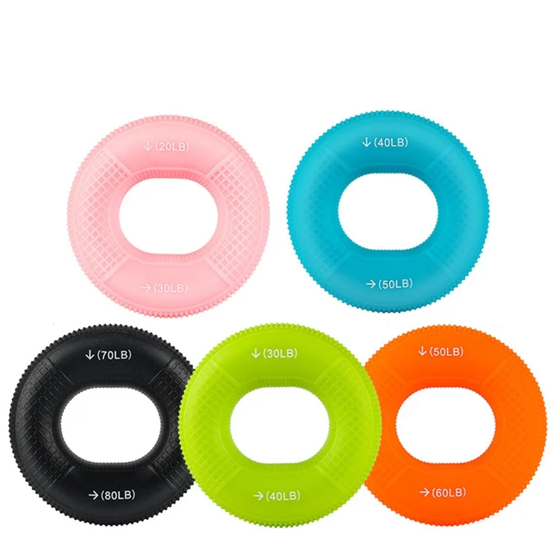 

Silicone Finger Gripper Strengthener Trainer Elastic Hand Grip Strengthener Guitar Finger Exerciser Patient Hand Trainer