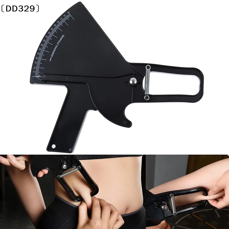 80mm Skinfold Caliper Body Fat Caliper Fitness Tester Analyzer Fat Measure Tool〔DD329〕