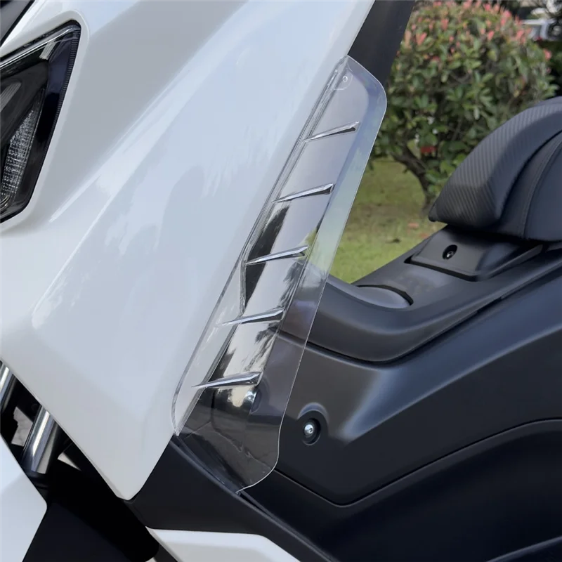 Legsheild دراجة نارية الزجاج الأمامي حماية الساق درع ل NMAX155 V3 2025 Nmax155
