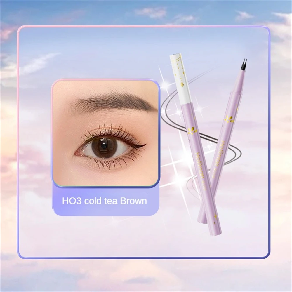 1/2PCS Waterproof Formula Long Lasting Eyeliner Ultimate Accuracy Apply Easily Double Cross Eyeliner Double Claw Design