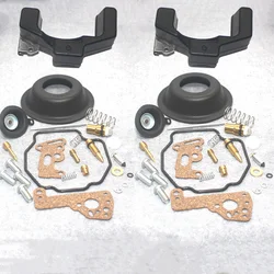 Motorcycle fuel carburetor repair kit 2 set for Yamaha Virago XV535 1990-2001 XV 535 Diaphragm float