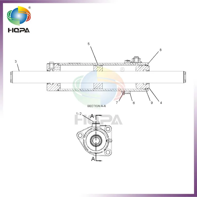 

CA2925424 292-5424 2925424 CYLINDER SEAL KIT FOR CAT BACKHOE LOADER 432E 434E 442E 444E