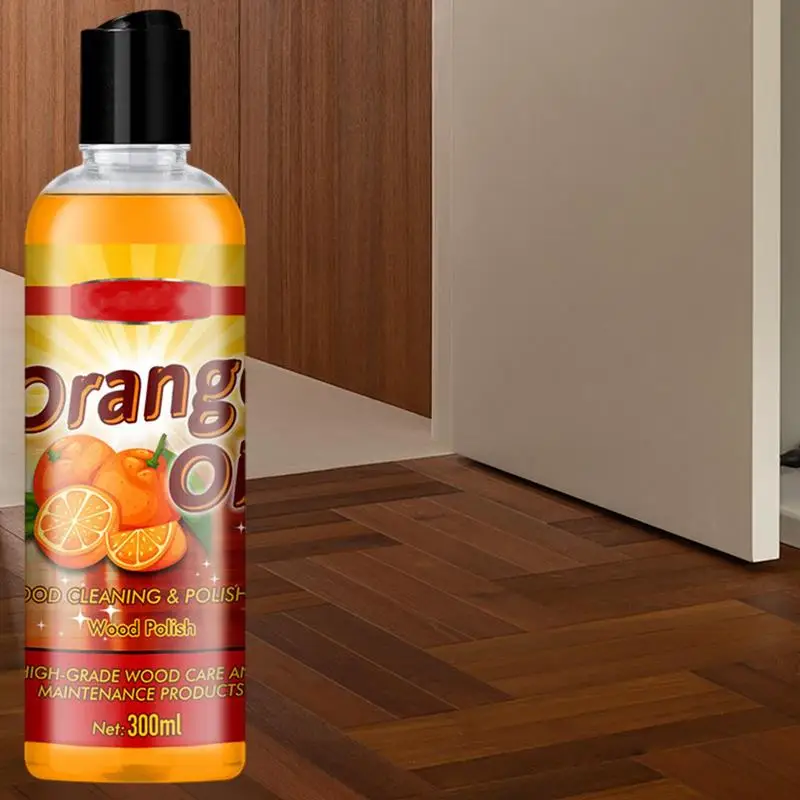 Wood Floor Oil Orange Oil For Garden Furniture 300ml Hardwood Floor Polish Care Anti-cracking Brighten Refill Oil For Home Wood