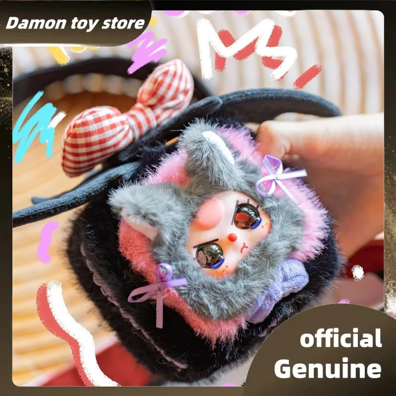 

Подлинная детская три плюшевых шкатулки для драгоценностей, глухая шкатулка, милые виниловые игрушки для лица, милая шкатулка для хранения ювелирных изделий, детская три загадочных коробок в подарок