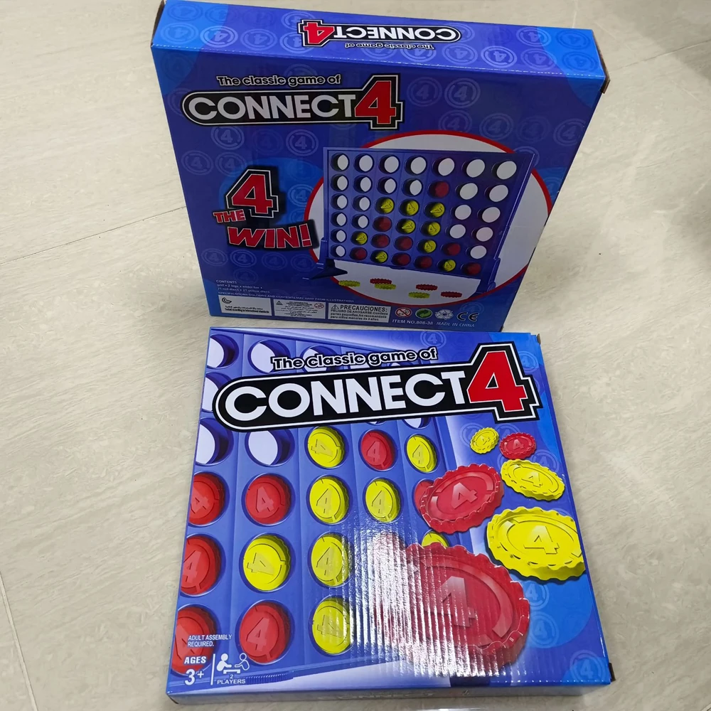 The Classic Game Of Connect 4  Game For 2 Players; Connect 4 Grid Get 4 In A Row Game For Kids Ages 6 And Up Backyard Games For