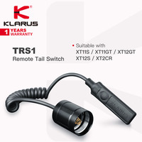 Klarus TRS1 Remote Tail Switch, Suitable with XT11S / XT11GT / XT12GT / XT12S / XT2CR, Multi-outputs,CNC Precision-machined Cell