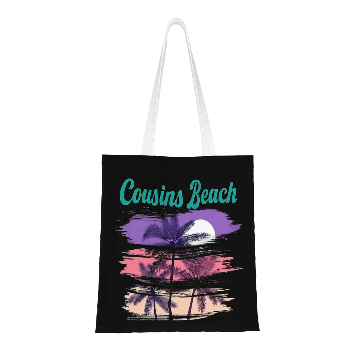 

The Summer I Turned Pretty Cousins Beach Canvas Tote Bag Trendy Large Capacity Shopping Bag for Women Travel Bags