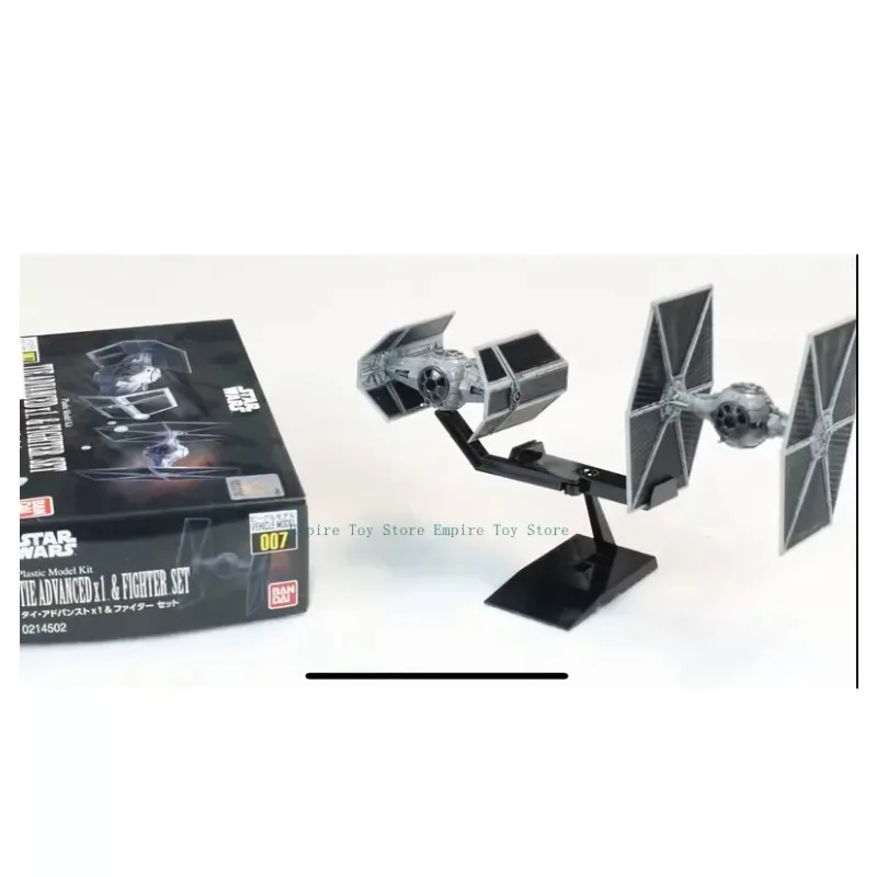 【在庫あり】バンダイ-スターウォーズ-tieアドバンスド-x1-スターファイターモデルおもちゃ