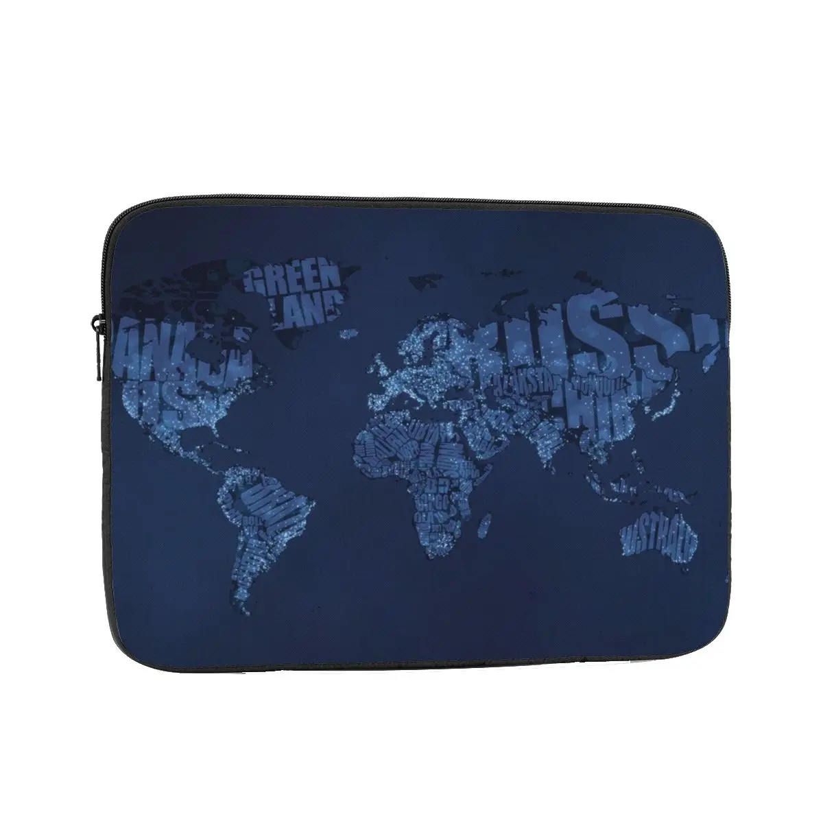 Laptop Notebook Bag Case World Map Computer Sleeve Case 12 13 15 17 Inch Shockproof Case Bag for Macbook Air Pro