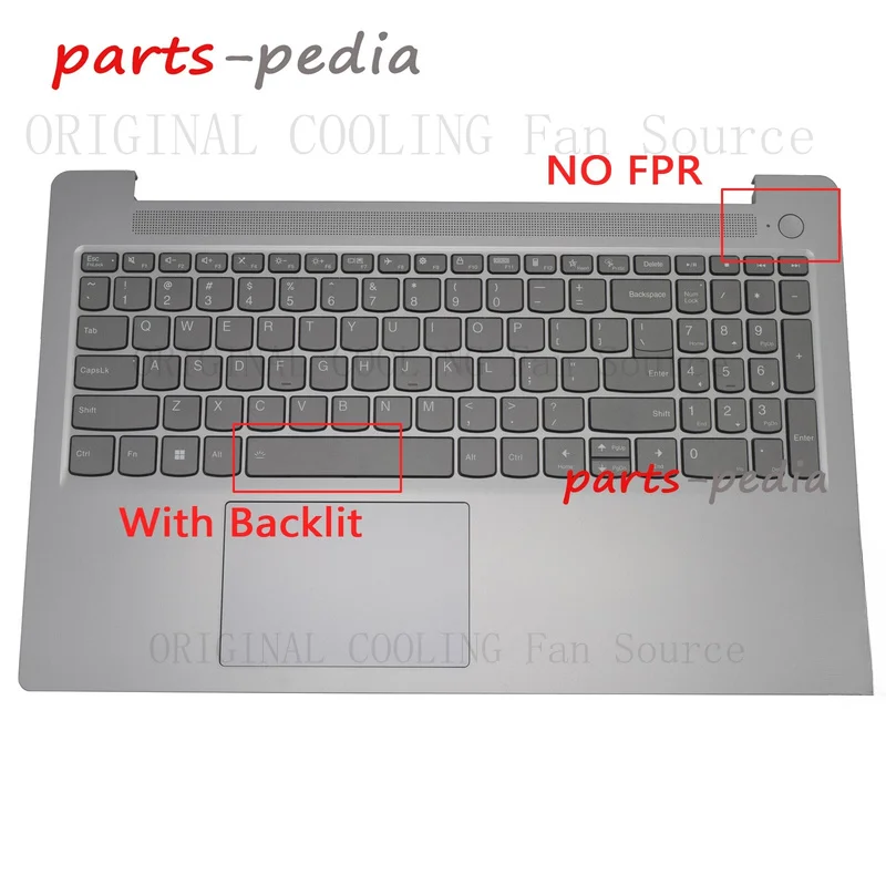 R+  NEW For Lenovo IdeaPad Slim 3 15ABR8 Palmrest Upper Case US Keyboard 5CB1K96788