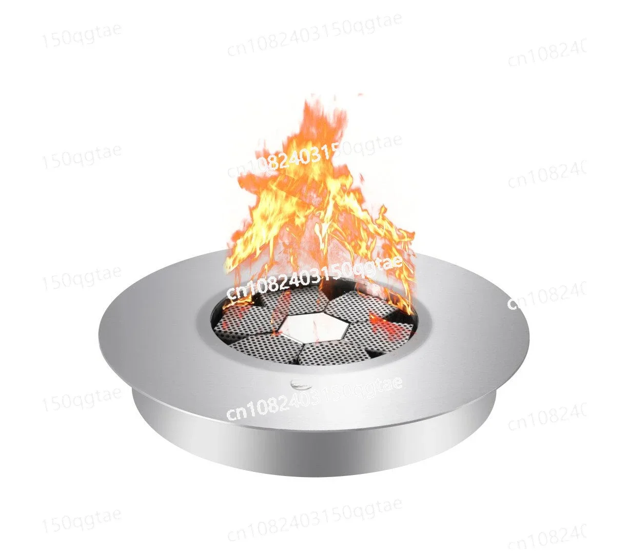 8 Liter Stainless Steel Bio Ethanol Fireplace Outdoor Alcohol Fire Stainless Steel Bio Ethanol Round Burner