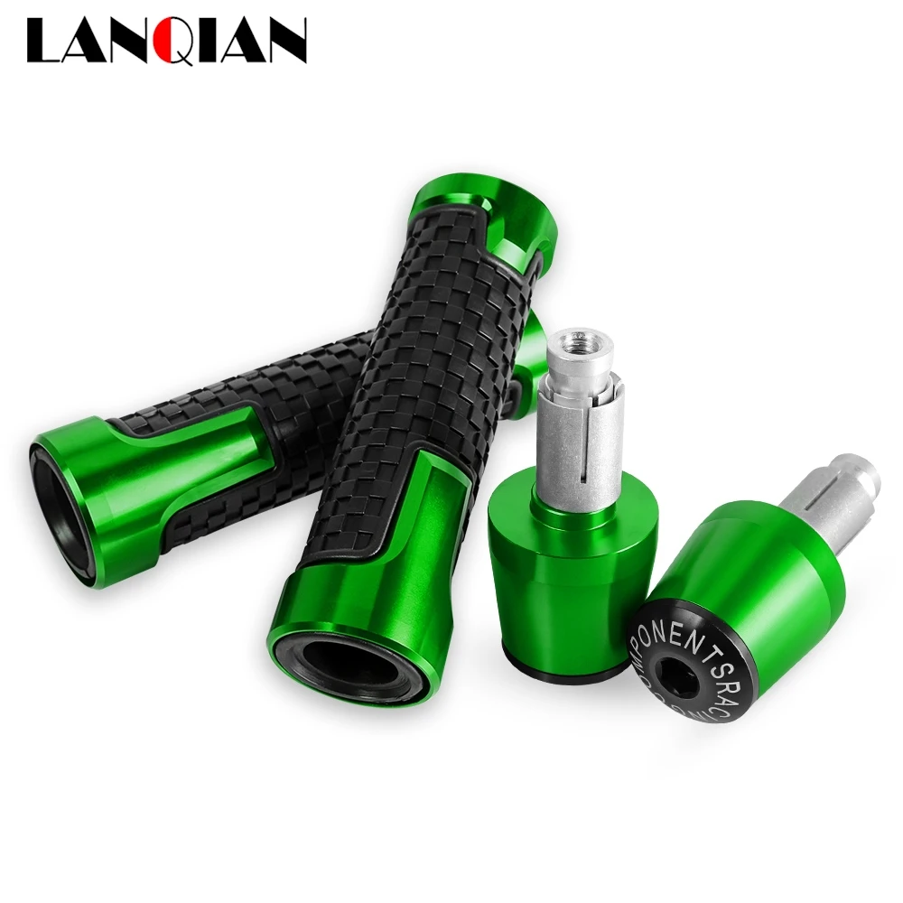 Motorcycle 7/8'' 22mm handlebar grips ends handle bar Anti-skid grip end FOR KAWASAKI VERSYSX250 VERSYS X250 2017-2019 2020 2021