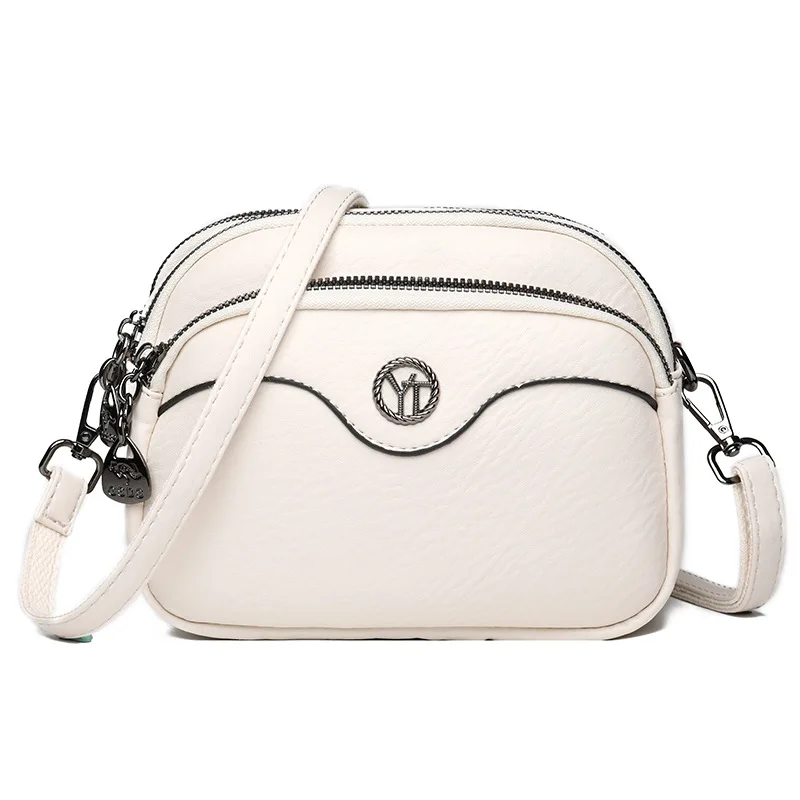 

Vintage Crossbody Bags For Women Solid Color Handbags Large Capacity Versatile Purse Shoulder Bags Ladies Travel Commuter Bag