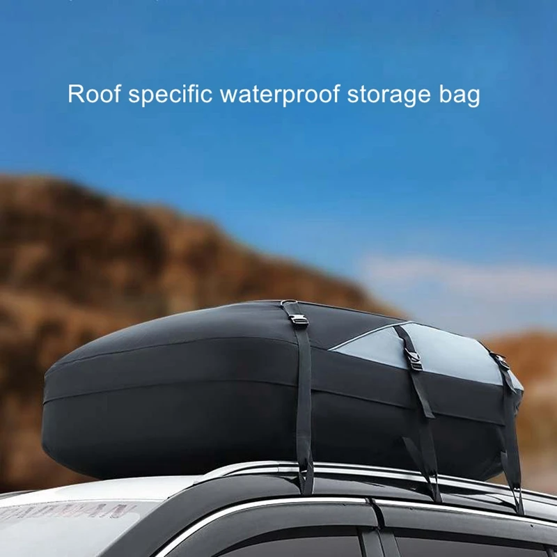 

Upgraded Roof Luggage Bag, Heat Seal Waterproof Roof Bag, Car Roof Luggage Bag