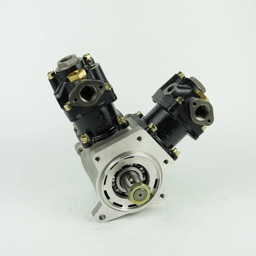 Factory Direct Popular Truck Parts Air Brake Compressor for Hino 700 Engine Model P11C 70mm OE 29100-2622 Iron Material