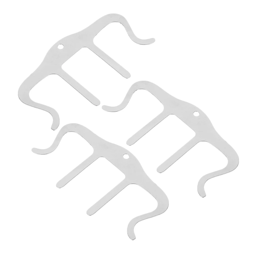 

3 Pcs Metal Sheet Music Holder Page Clip for Book Notation Notebook Instrument Folder Piano