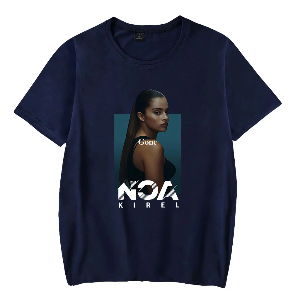 NOA KIREL T-shirts 2023 Gone New Album Merch Print Tee Unisex Fashion Streetwear Casual Short Sleeve