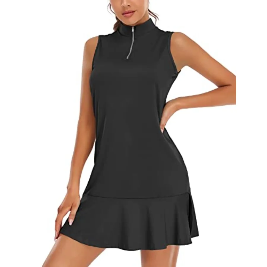 

Женское платье Cucuchy для гольфа и тенниса, спортивное платье без рукавов для тренировок