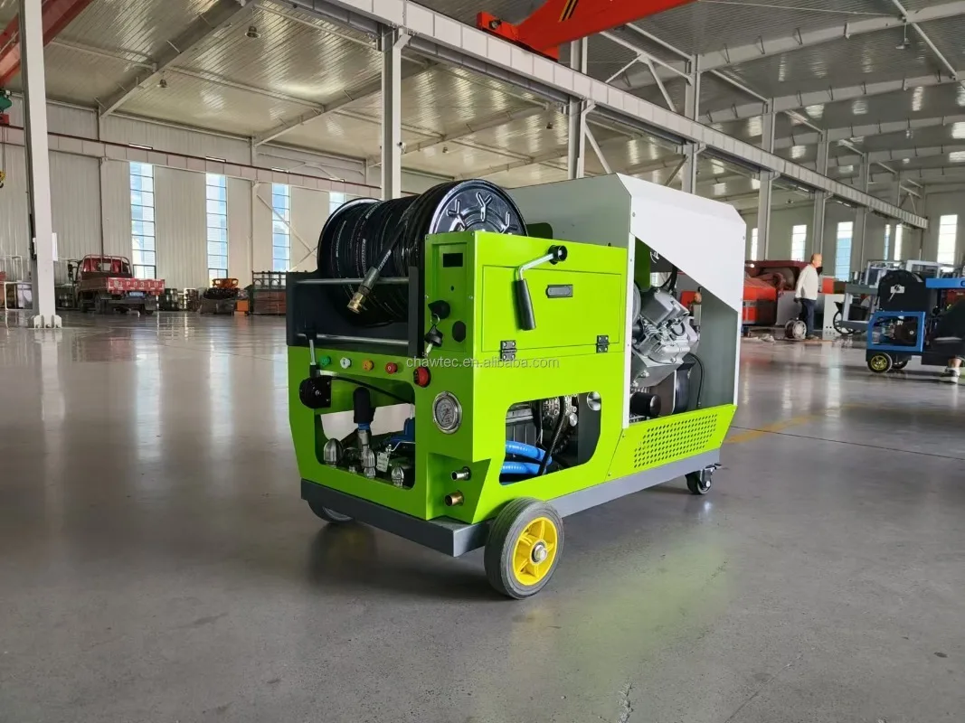 2026 ChawTEC ZK3280L 200Bar Street Drain Pipe Cleaning Dredging Sewer Cleaner Machine