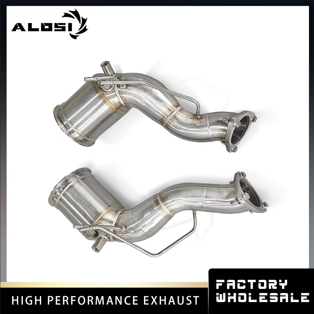 

For Lamborghini URUS 4.0 2021-2024 Insulated Straight-through Downpipe High Performance Exhaust Modified Racing Performance