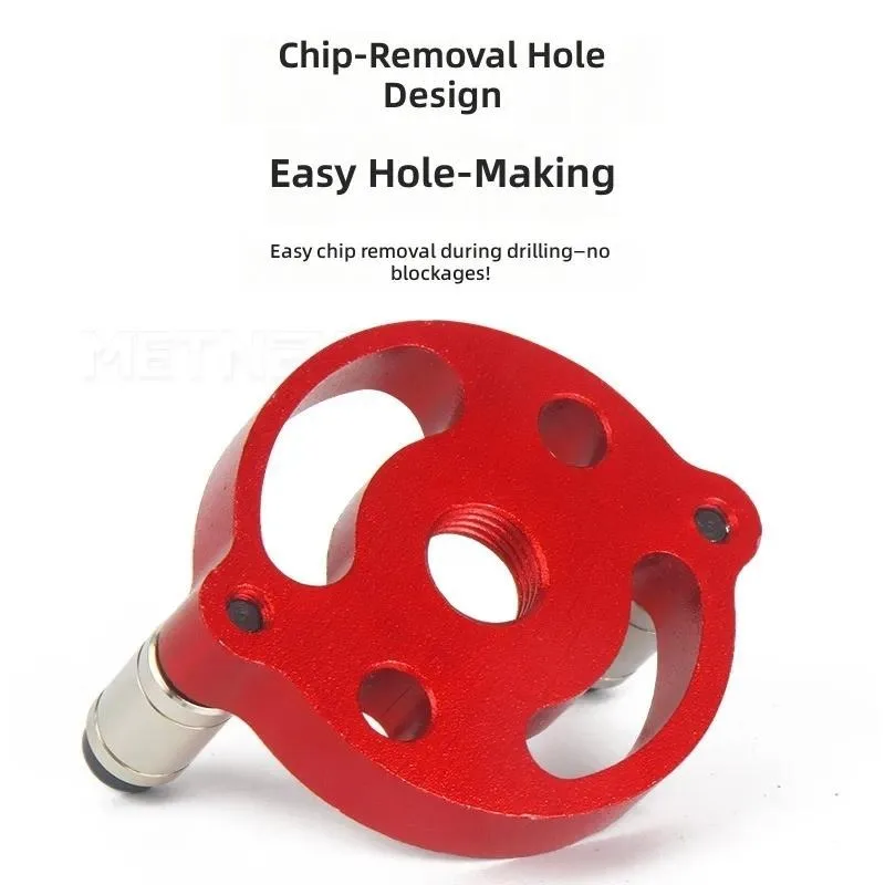for Woodworking Straight Hole Punching Positioner Vertical Hole Opener Self-Centering Vertical Positioning Pin Center