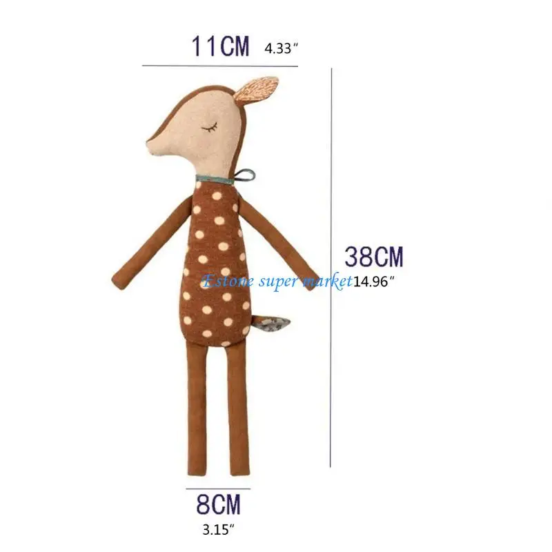090B Bonito Animal Forma Presentes Do Bebê Infantil Cama Nap Decoração para Boneca Brinquedo Design Desenhos Animados