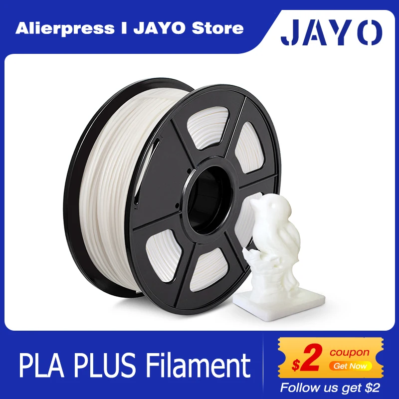 

JAYO/SUNLU Neatly Wound PLA PLUS Filament 3D Printer Filament 1.75mm 1KG 3D Printing Materials Fit Most FDM 3D Printers& 3D Pen