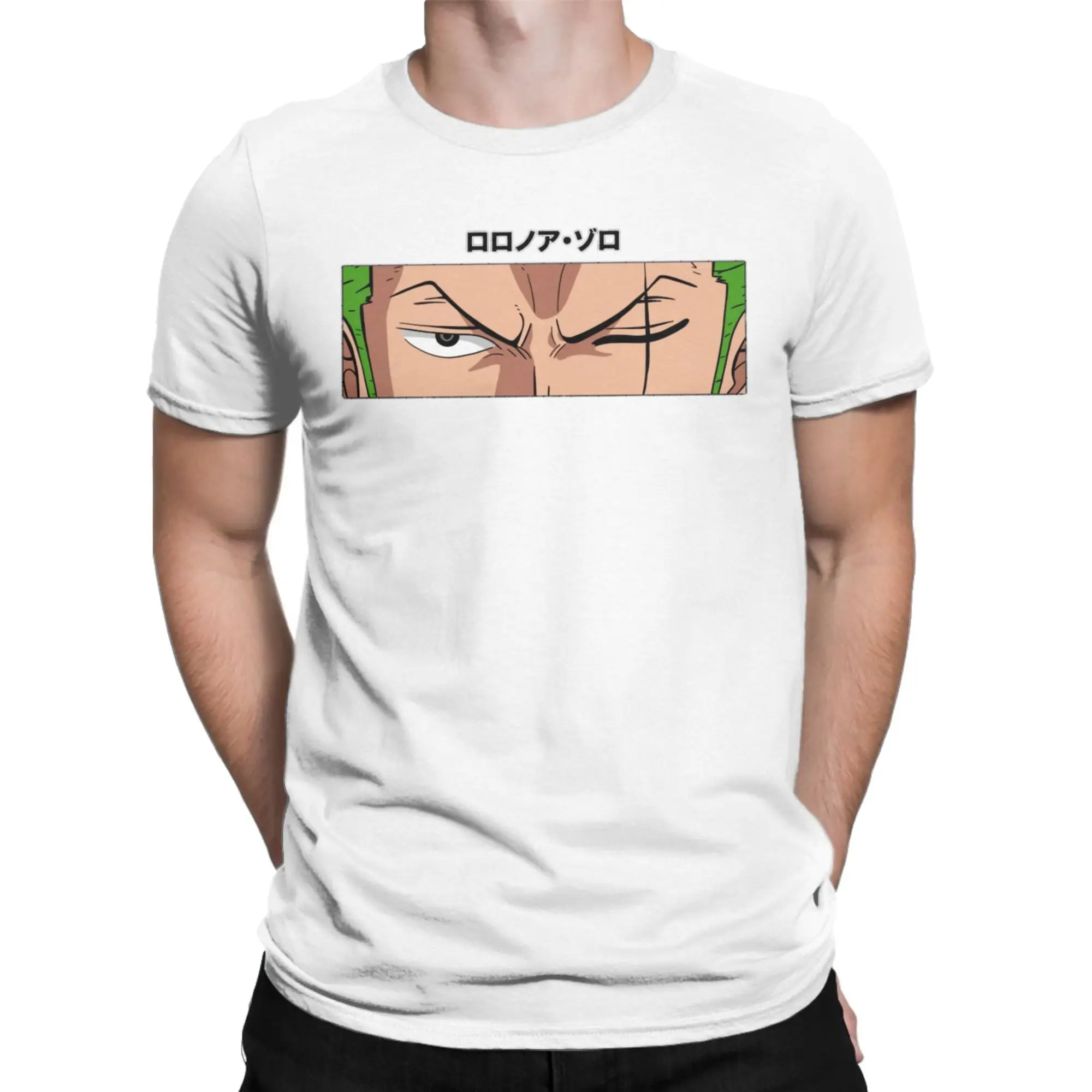 Oversized T Shirt Summer Roronoa Zoro Box One Piece Fashion T Shirts  100 Cotton Tshirt for Men Aesthetic Short Sleeve Tees