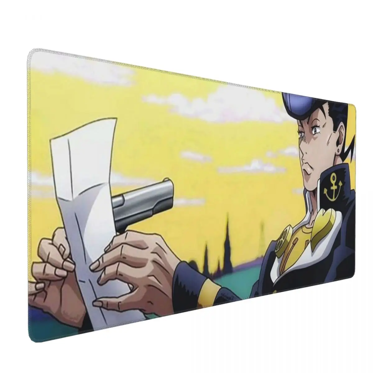 Large Mouse Pad Anime Jojo Bizarre Adventure Gamer PC Laptop Mats Keyboard Carpet Computer Gaming Office Accessories Desk Mat