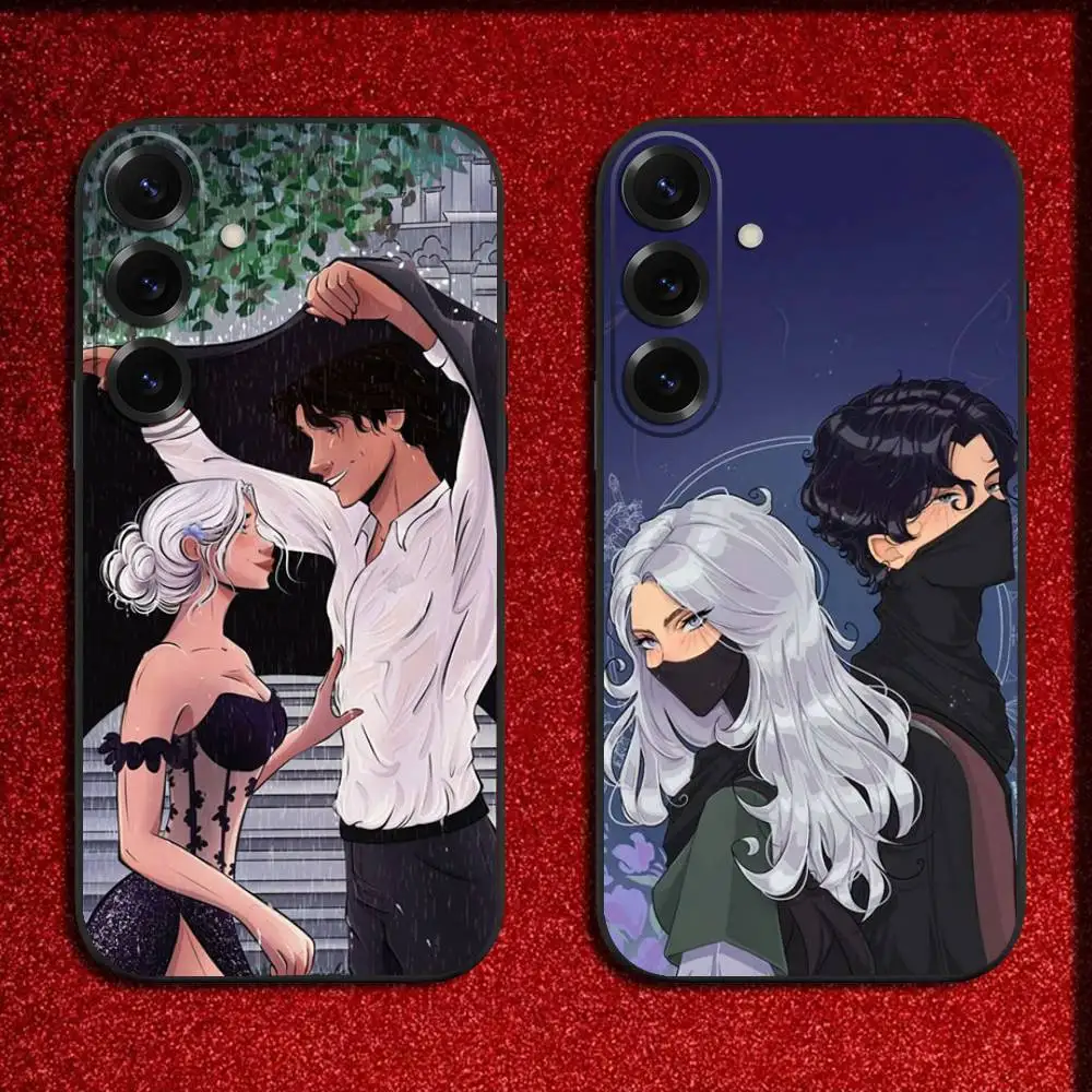 

P-Paedyn and K-Kai Phone Case For Samsung S25,S24,S21,S22,S23,S30,Ultra,S20,Plus,Fe,Lite,5G Black Cover