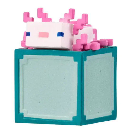 بانداي ماين كرافت شخصيات الحركة نموذج دمية مضيئة ستيف توهج الحبار الزاحف أندرمان جمع اللعب الحلي الرسمية أصيلة #6