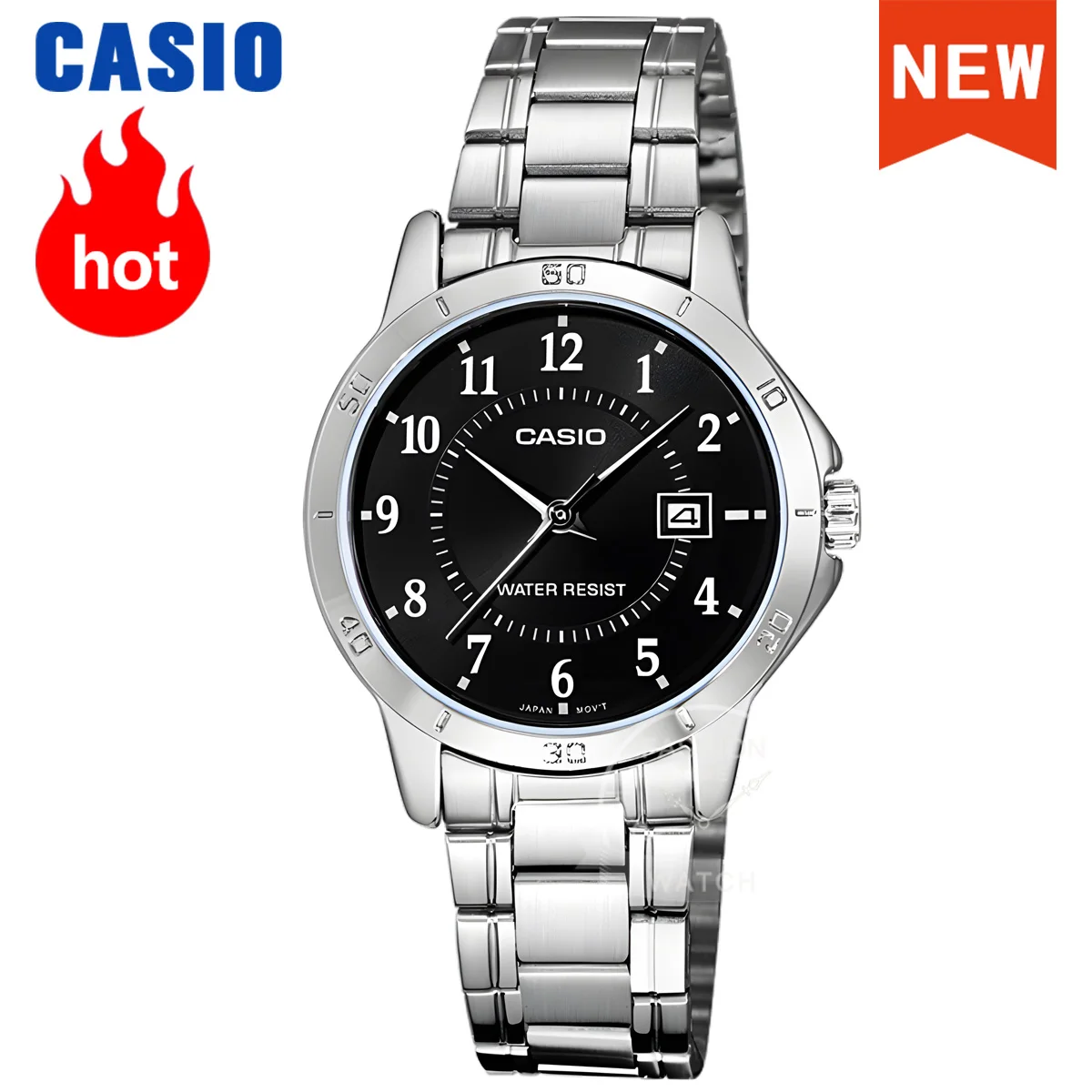 Casio Top Luxury Set da donna 50m impermeabile finezza semplicità orologio al quarzo da donna orologio regalo reloj mujer